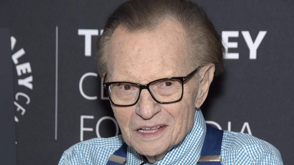 Larry King en Eyewitness: Documentar el Holocausto sobre el cine en The Paley Center for Media 