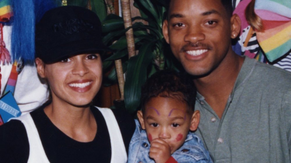 Will Smith con Sheree Zampino en la segunda fiesta de cumpleaños de Trey