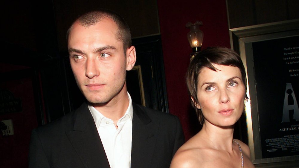 Jude Law y Sadie Frost en el estreno en Nueva York de AI Artificial Intelligence