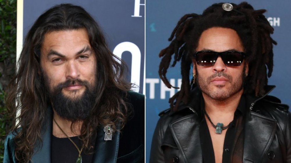 Jason Momoa y Lenny Kravitz