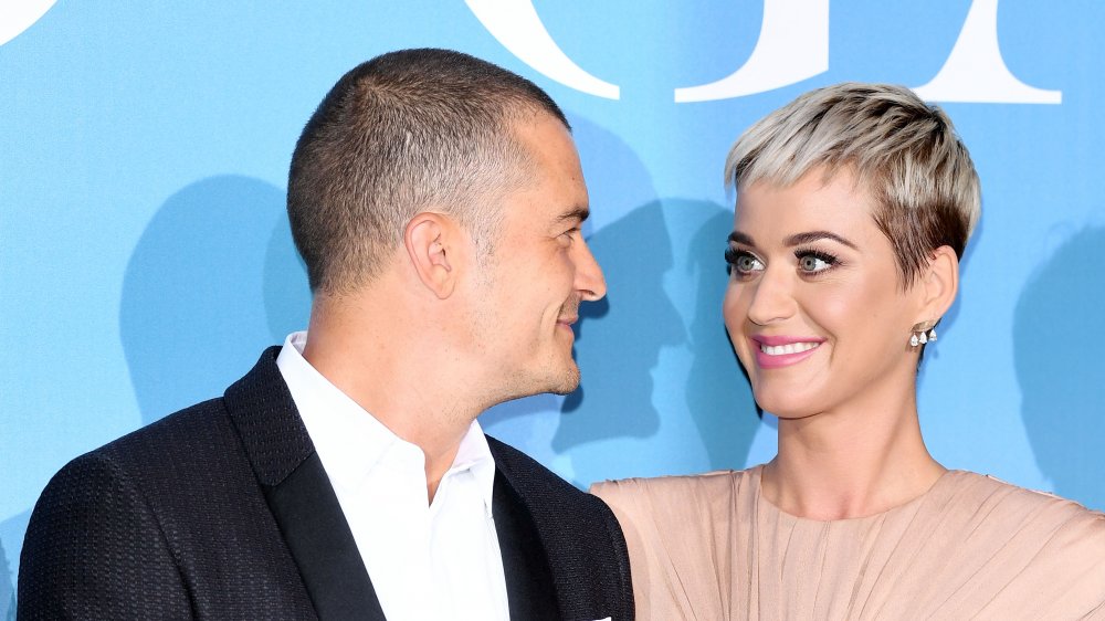 Orlando Bloom y Katy Perry en la Gala for the Global Ocean en 2018