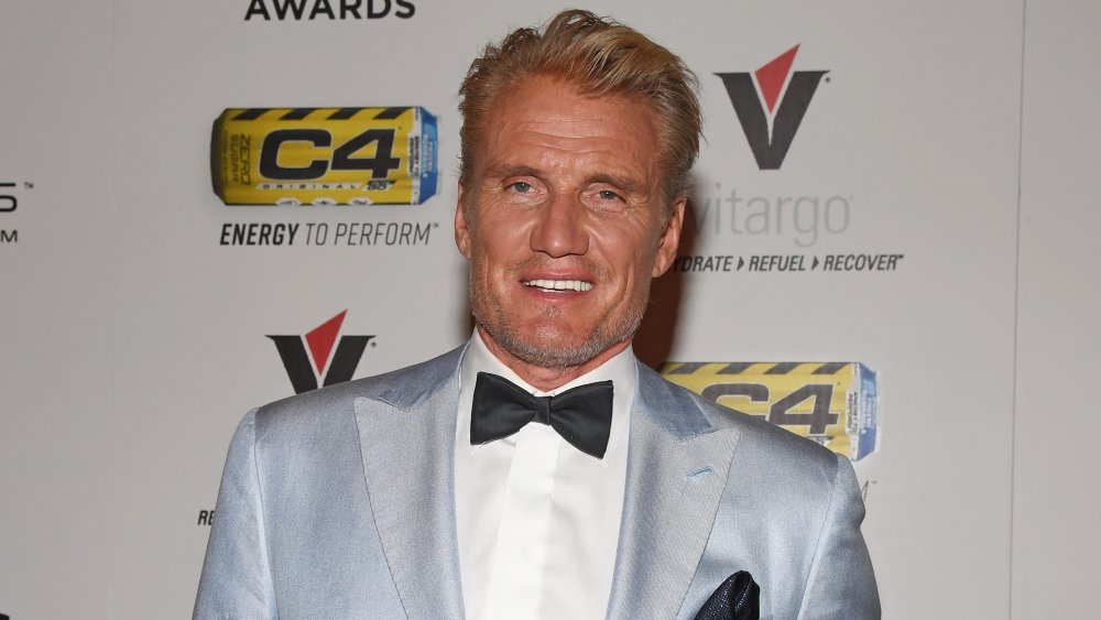 Dolph Lundgren en la undécima edición anual de los Fighters Only World MMA Awards