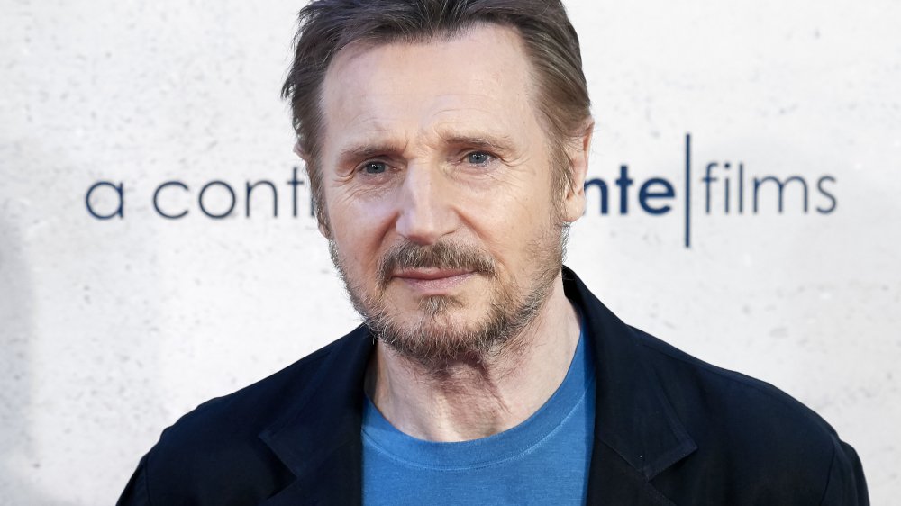 Liam Neeson en la sesión fotográfica de Venganza Bajo Cero 