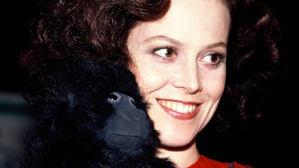 Sigourney Weaver en Gorillas In the Mist estreno en 1989