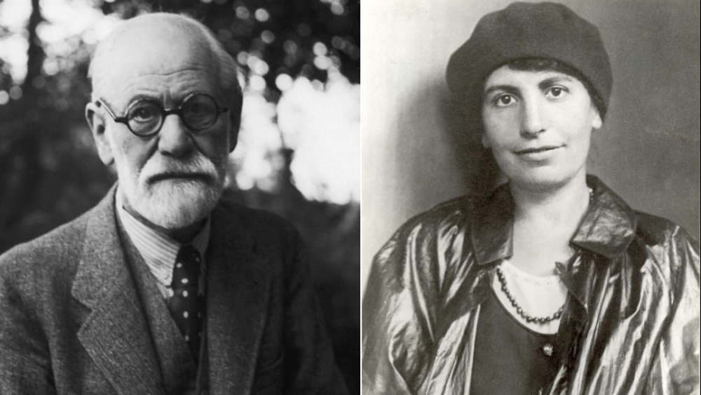 Sigmund y Anna Freud