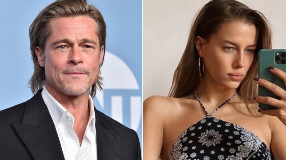 Brad Pitt y Nicole Poturalski