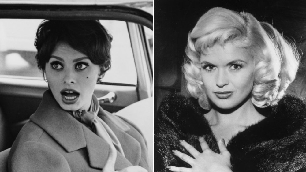 Sophia Loren y Jayne Mansfield