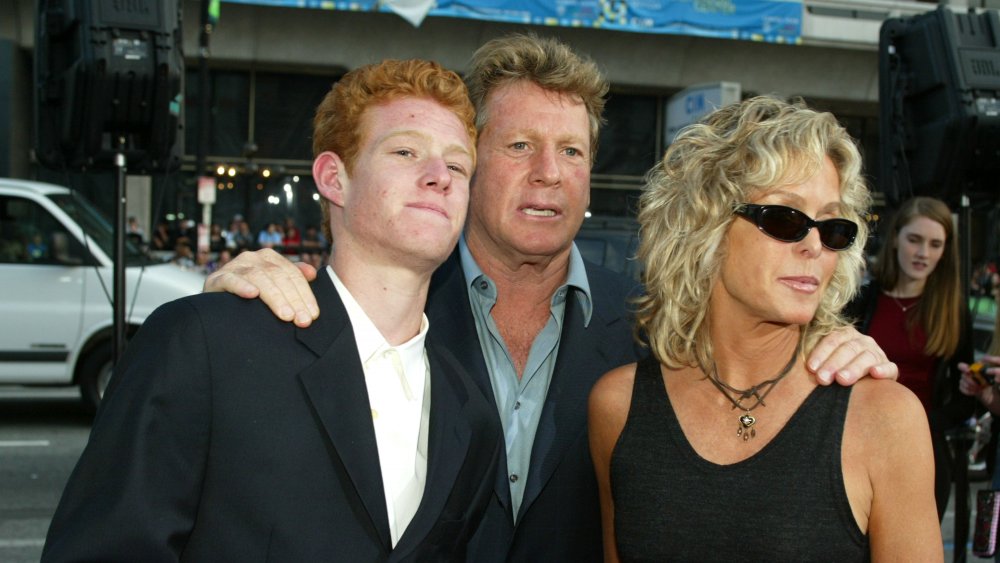 Redmond y Ryan O'Neal y Farrah Fawcett 