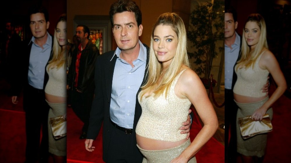 Charlie Sheen y Denise Richards