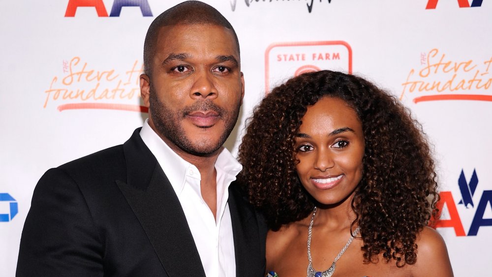 Tyler Perry y Gelila Bekele