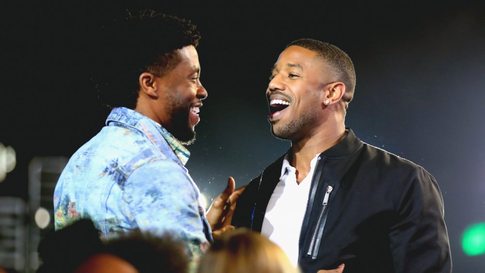 Chadwick Boseman y Michael B. Jordan