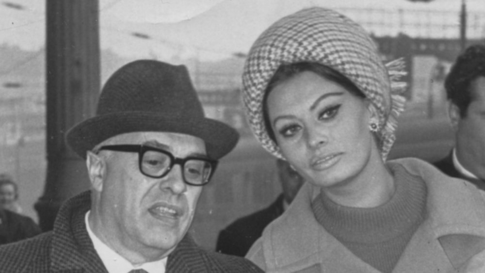 Carlo Ponti y Sophia Loren