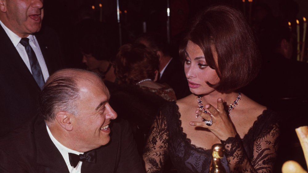 Carlo Ponti y Sophia Loren