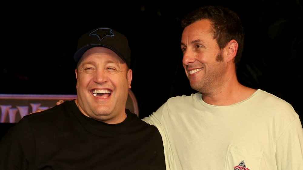 Kevin James y Adam Sandler