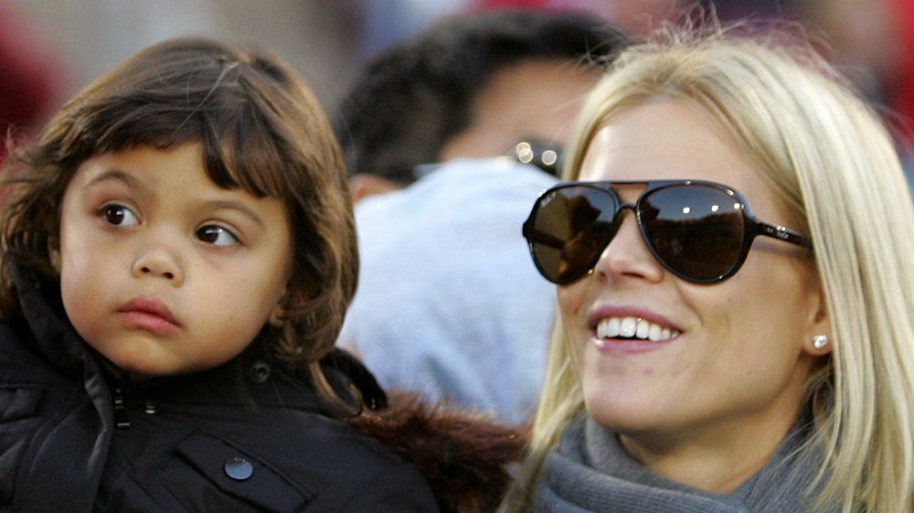 Elin Nordegren y su hija Sam