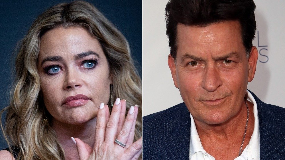 Denise Richards y Charlie Sheen