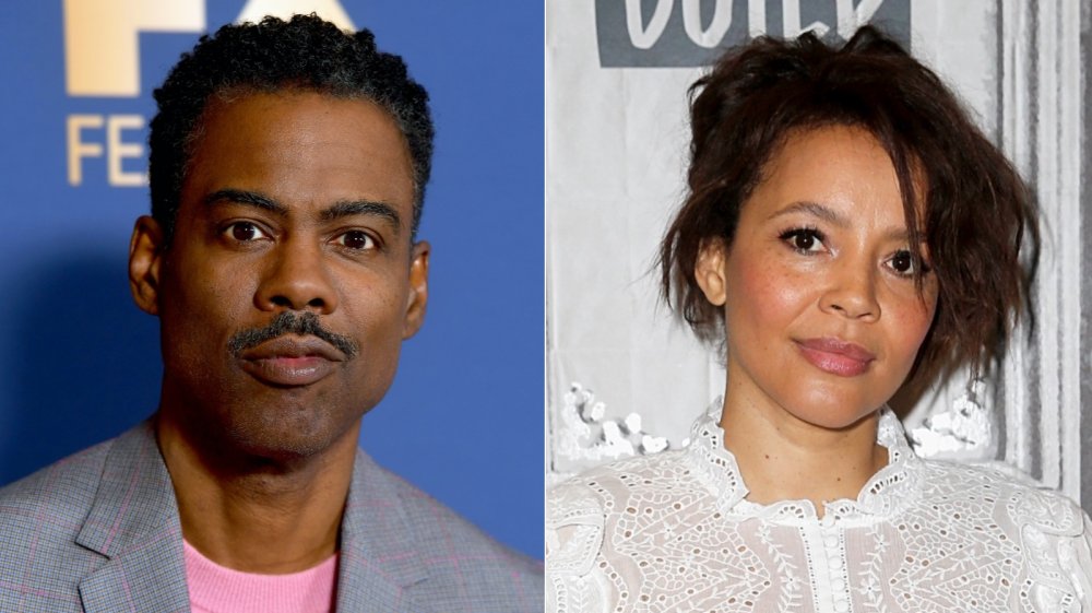 Chris Rock y Carmen Ejogo