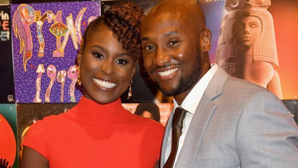 Issa Rae y Louis Diame