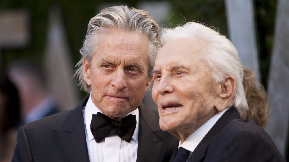 Michael Douglas y Kirk Douglas