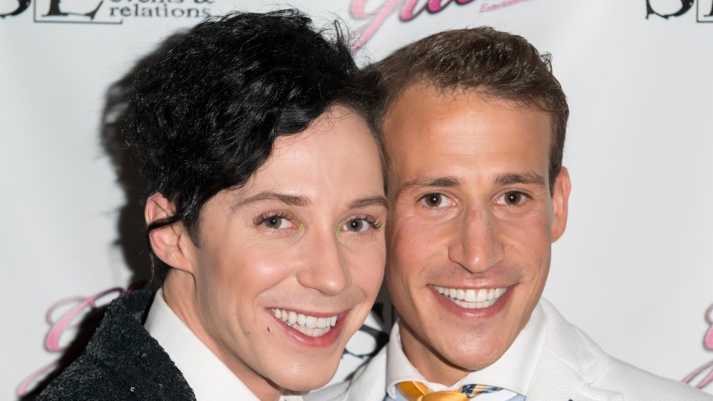 Johnny Weir y Victor Voronov