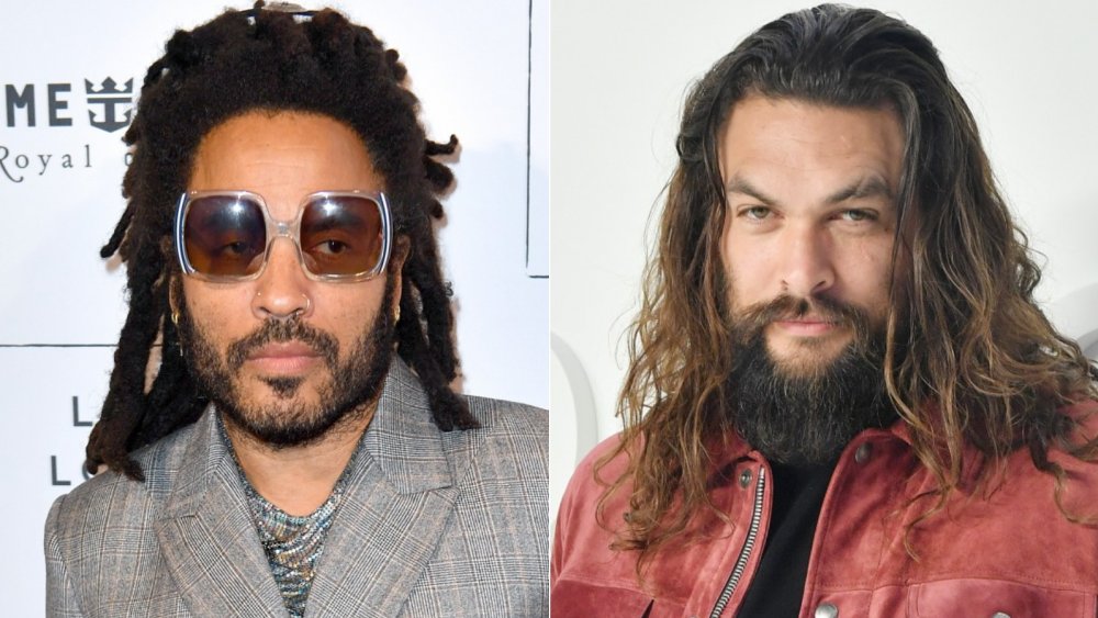 Lenny Kravitz y Jason Momoa