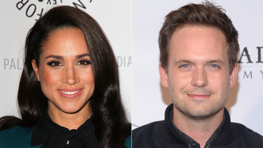 Meghan Markle y Patrick J. Adams