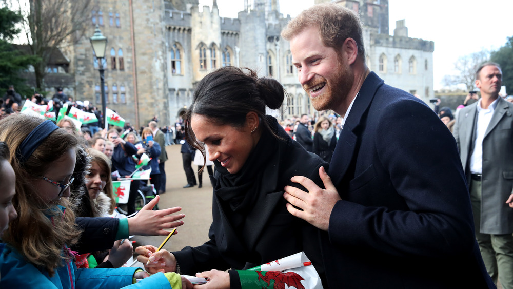 Meghan Markle y el príncipe Harry