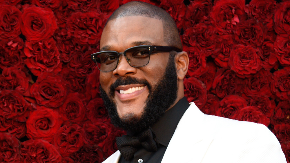 Tyler Perry en la gala de apertura de Tyler Perry Studios en 2019