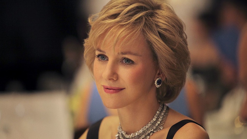 Naomi Watts como la princesa Diana