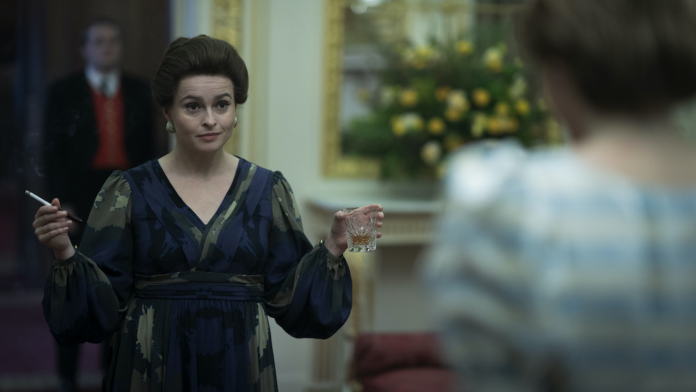 Helena Bonham Carter como Princess Margaret en The Crown