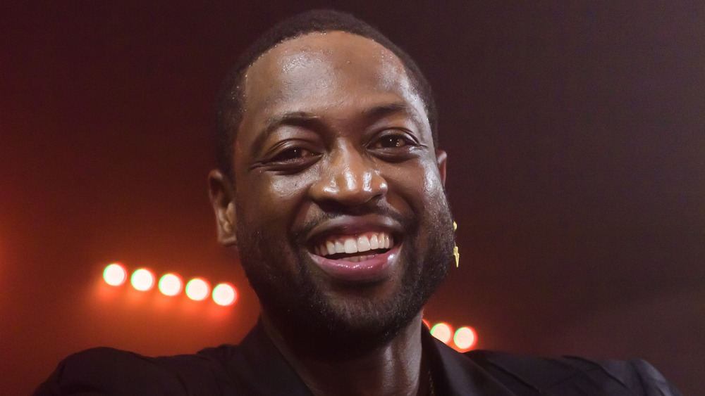 Dwyane Wade sonriendo 