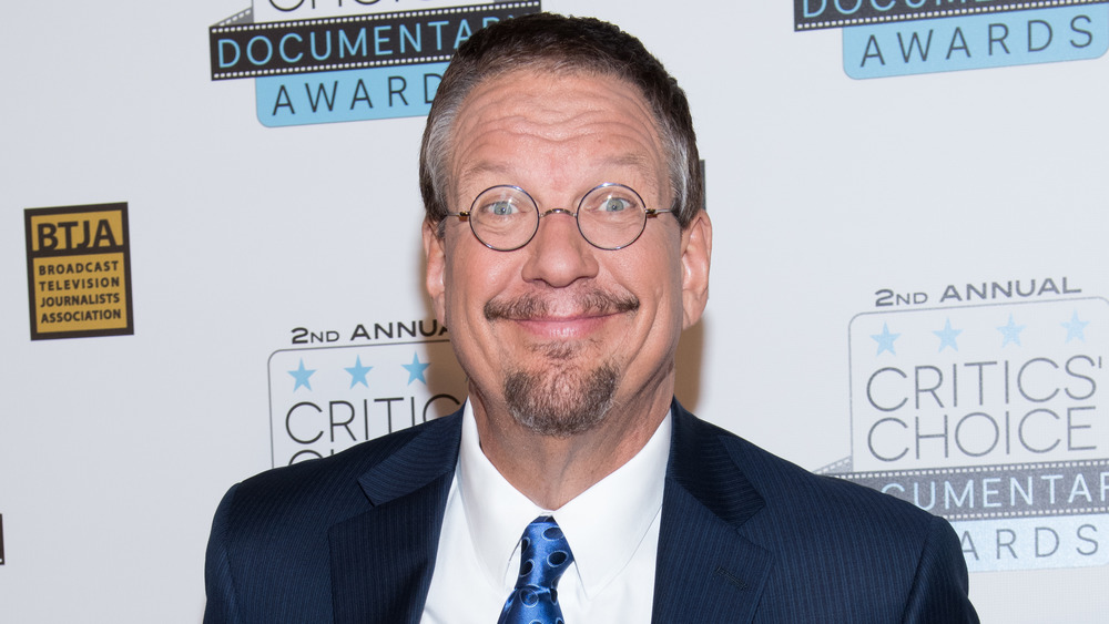 Penn Jillette sonriendo 