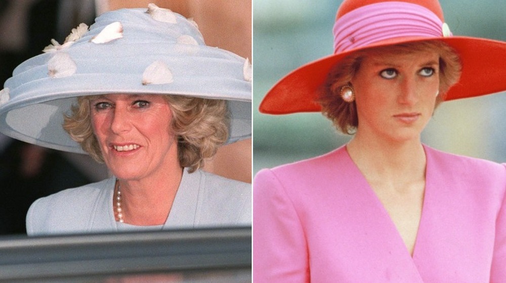 Camilla Parker Bowles, Princesa Diana