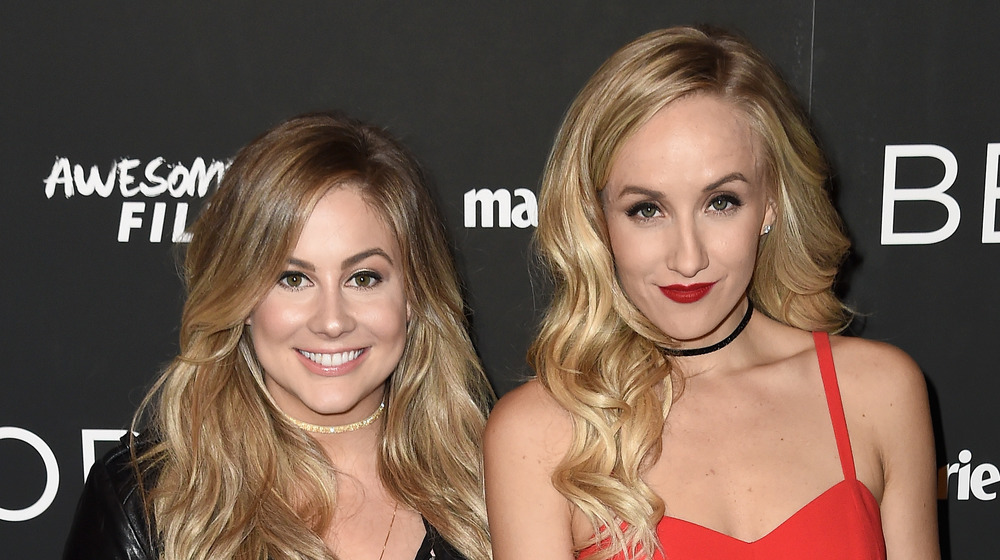 Shawn Johnson East y Nastia Liukin posan juntos