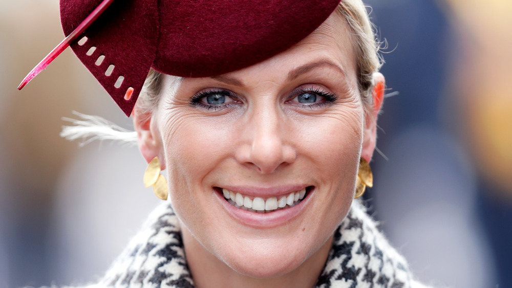 Zara Tindall sonriendo