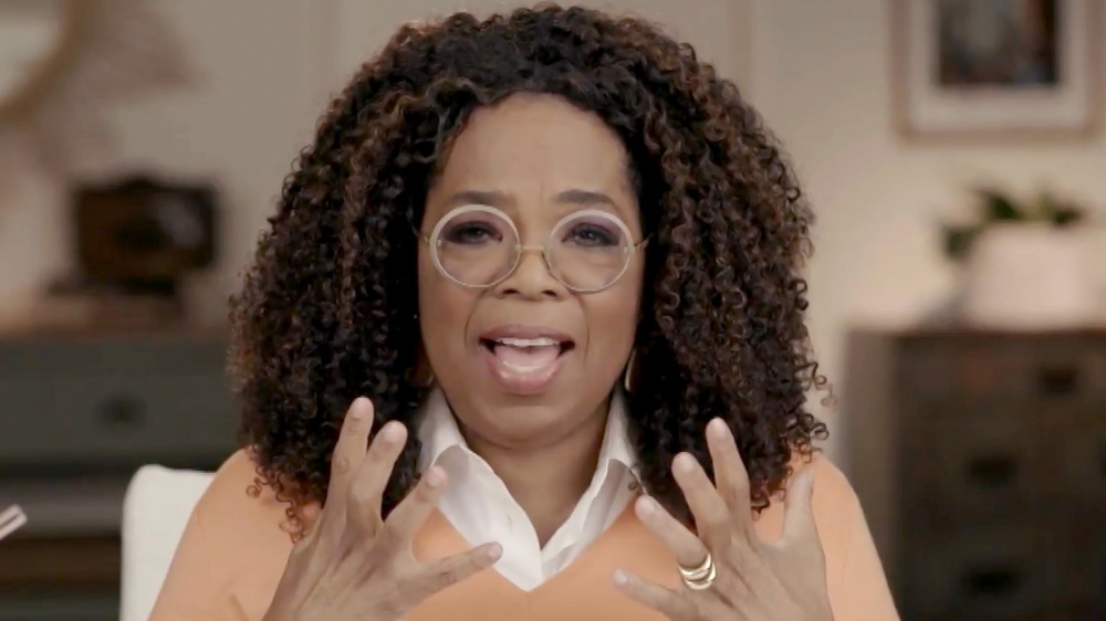 Oprah Winfrey en una aparición televisiva