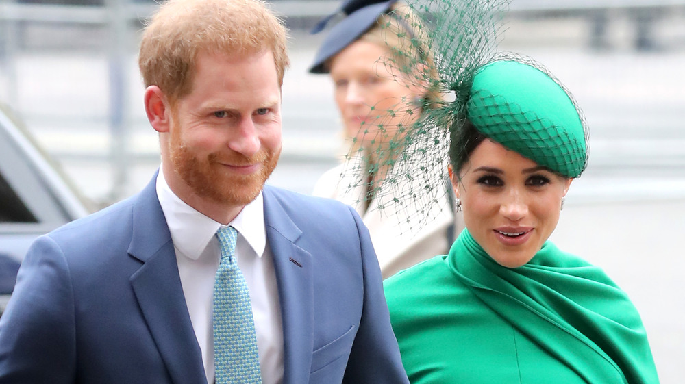 El príncipe Harry y Meghan Markle en funciones reales