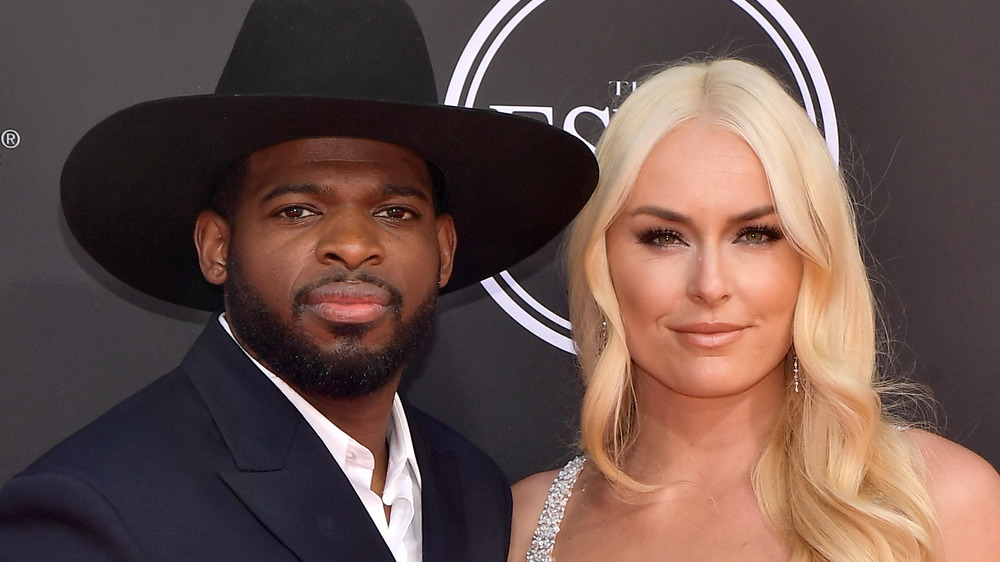 Lindsey Vonn y PK Subban