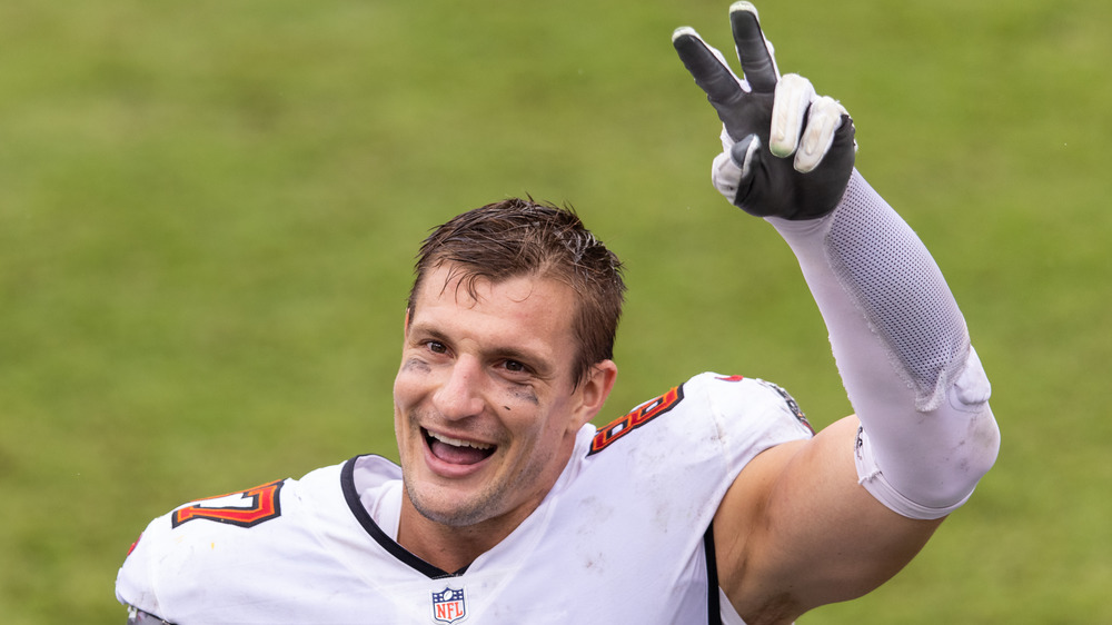 Rob Gronkowski sonriendo 