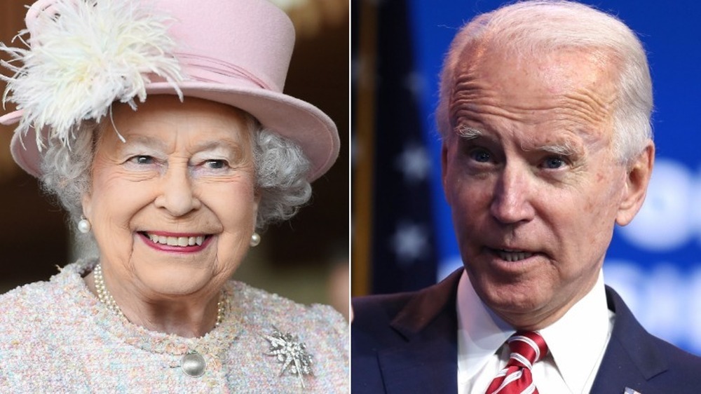 La reina Isabel envió una carta al presidente Joe Biden