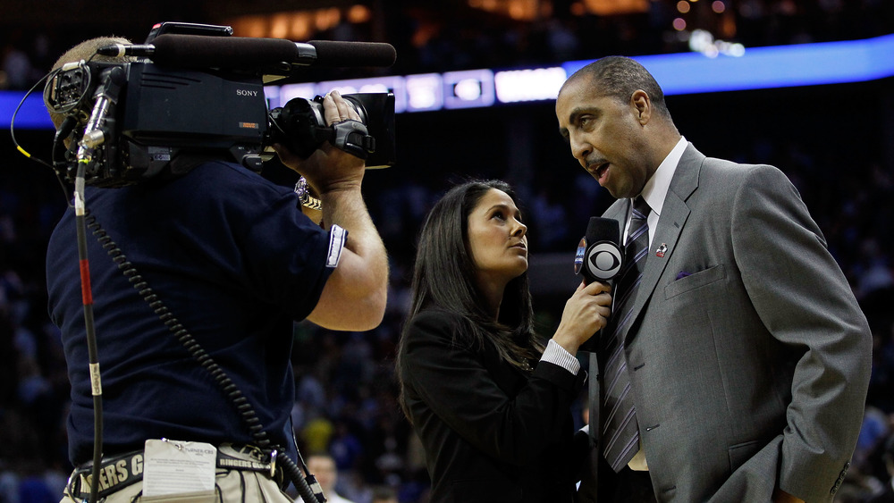 Tracy Wolfson en una entrevista al margen