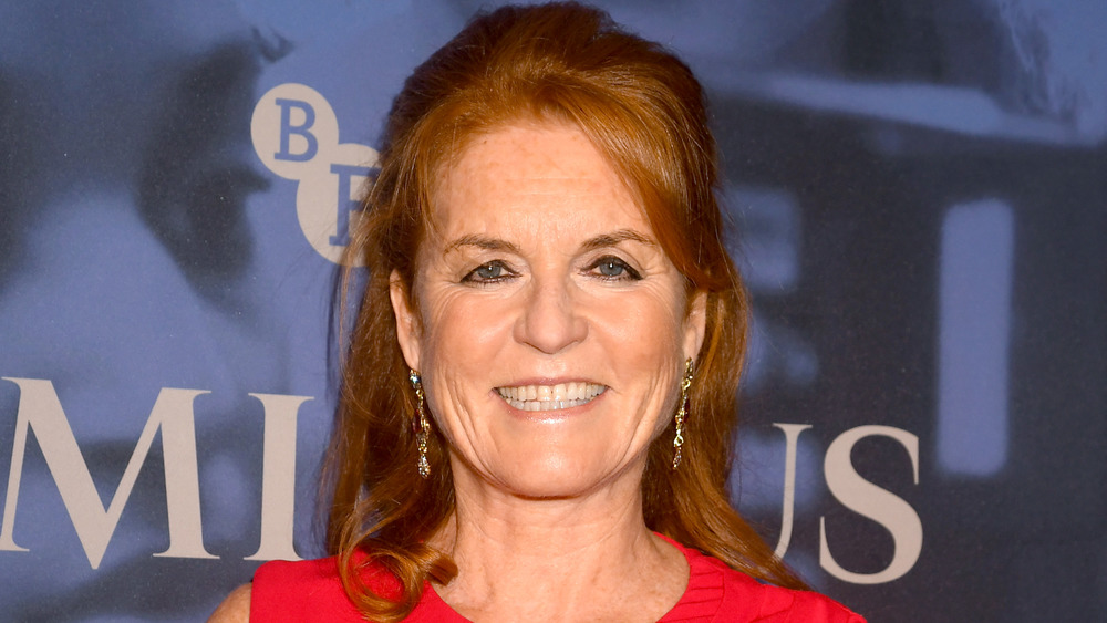 Sarah Ferguson sonriendo