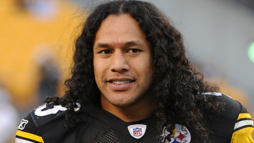 Troy Polamalu sonriendo