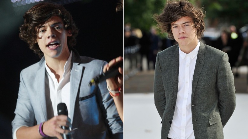 Harry Styles en 2011 y 2012