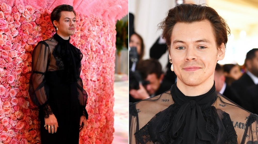 Harry Styles en la Met Gala en 2019