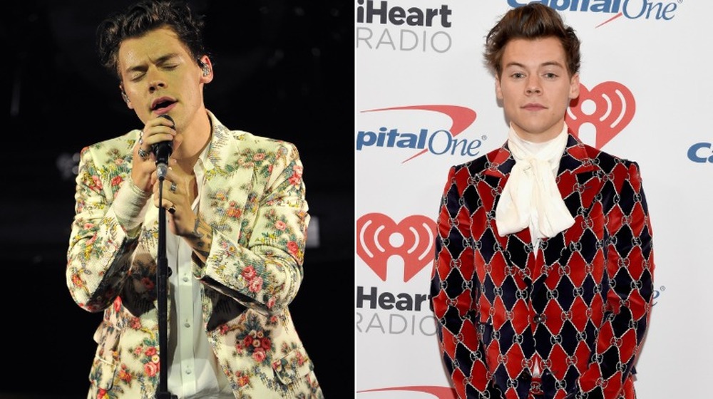 Harry Styles de gira en 2017;  Harry Styles en el iHeartRadio Music Festival en 2017