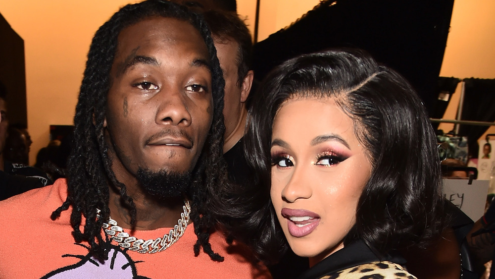 Offset y Cardi B lucen intensos 