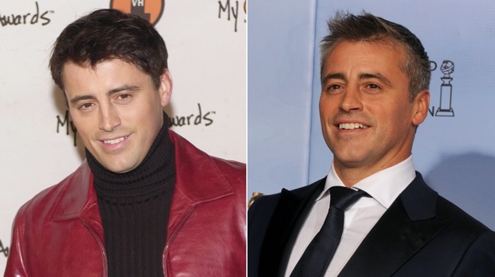 Matt LeBlanc en los My VH1 Music Awards en 2000;  Matt LeBlanc en los Globos de Oro en 2012