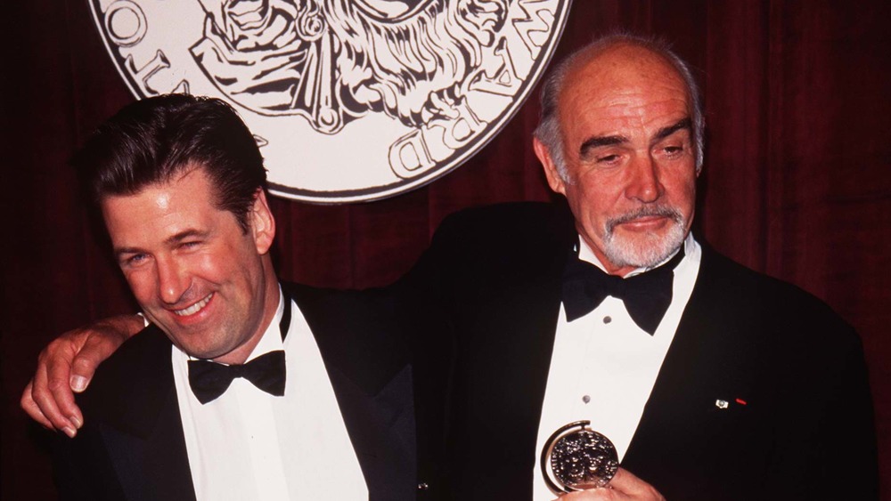 Alec Baldwin y Sean Connery en los premios Tony