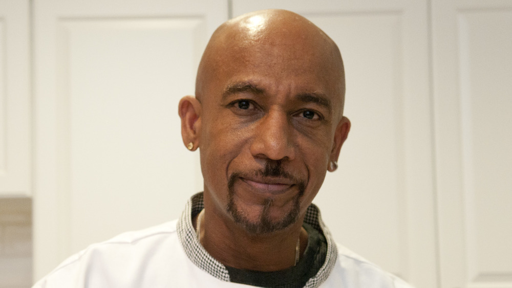 Montel Williams en Holiday Meal for Military Families en Bethesda Fisher House 